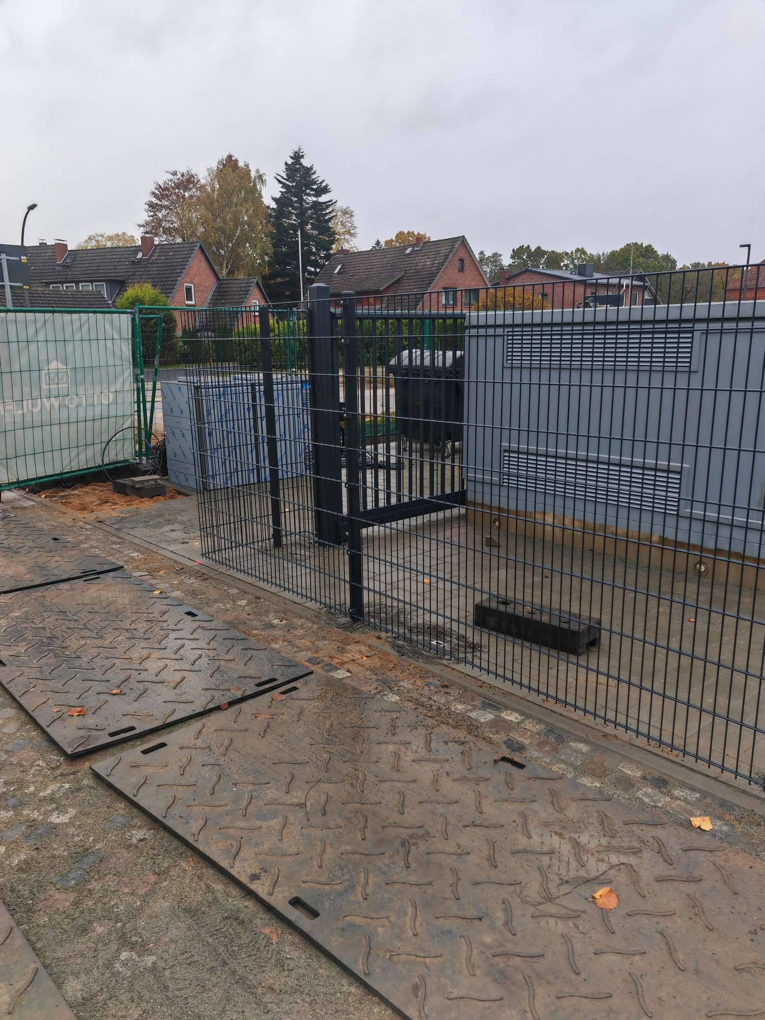 Doppelstabmattenzaun 1,80 m anthrazit Bergedorf